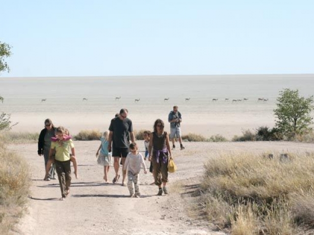 Etosha Pan, Etosha National Park, Namibia