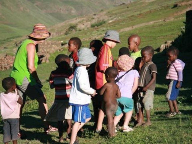 Lesotho, meeting new friends