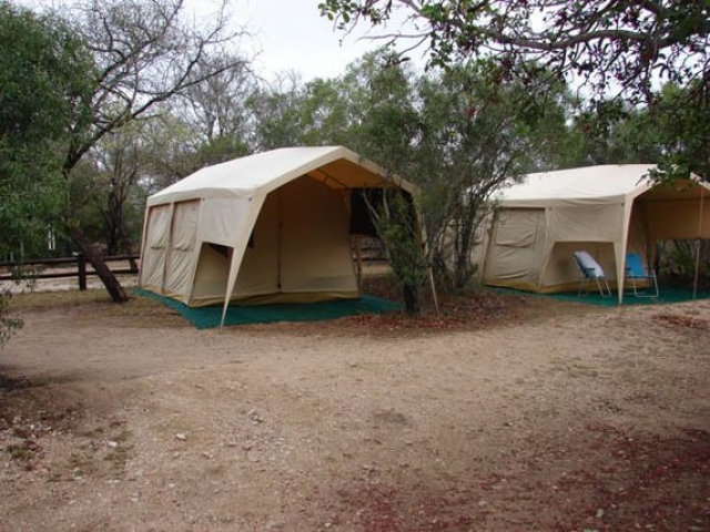 Kruger Under Canvas, tented accommodation