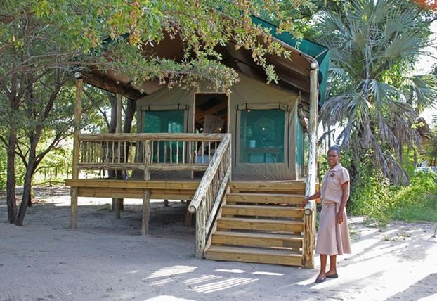 Nata Lodge, Safari Tent Exterior