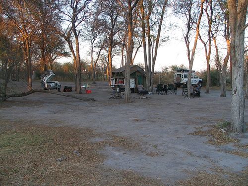 Khwai Campsite, Moremi Game Reserve