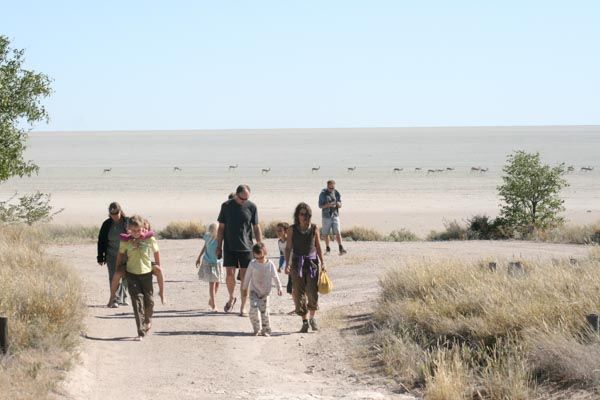 Etosha Pan, Etosha National Park, Namibia