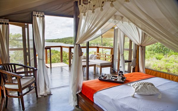 Naara Eco Lodge, tent with view