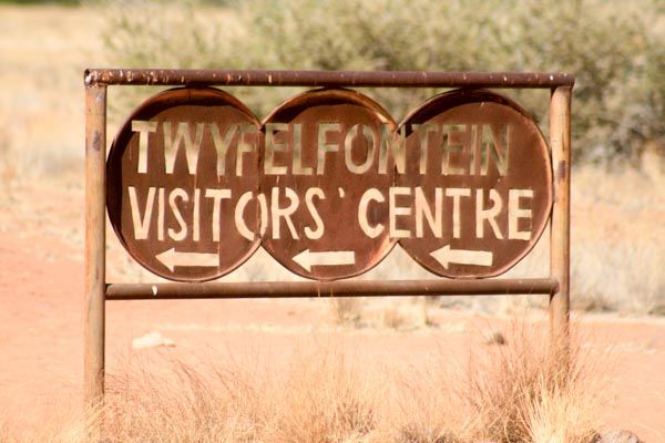Twyfelfontein World Heritage rock engravings, Damaraland, Namibia
