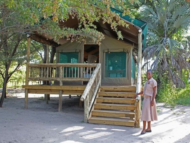 Nata Lodge, Safari Tent Exterior
