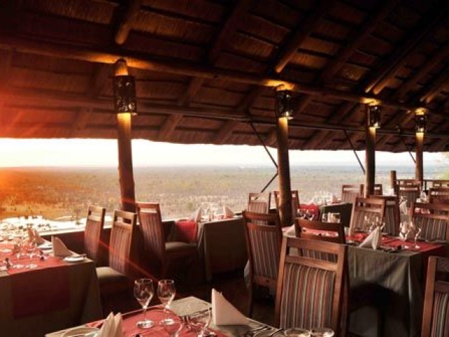 Restaurant, Victoria Falls Safari Lodge (Upgrade option)