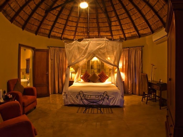 Elephant Plains Lodge room interior