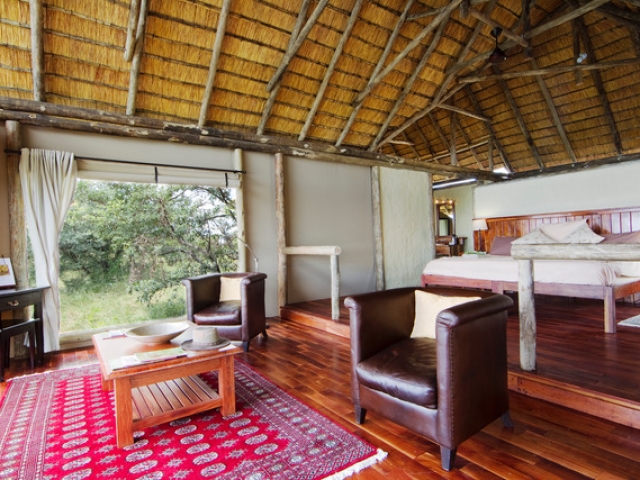 Kwando Lagoon Camp, Safari Tent (Interior)