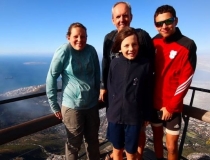 On top of Table Mountain, Cape Town, South Africa