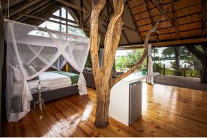 Victoria Falls River Lodge, Zimbabwe, bedroom