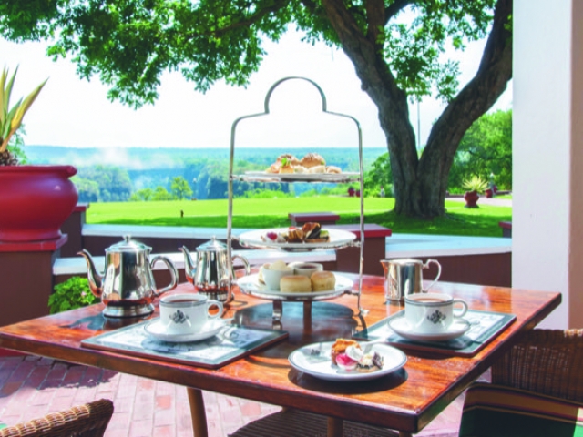 Victoria Falls Hotel, High Tea, Zimbabwe