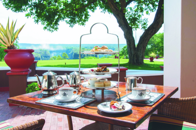 Victoria Falls Hotel, High Tea, Zimbabwe