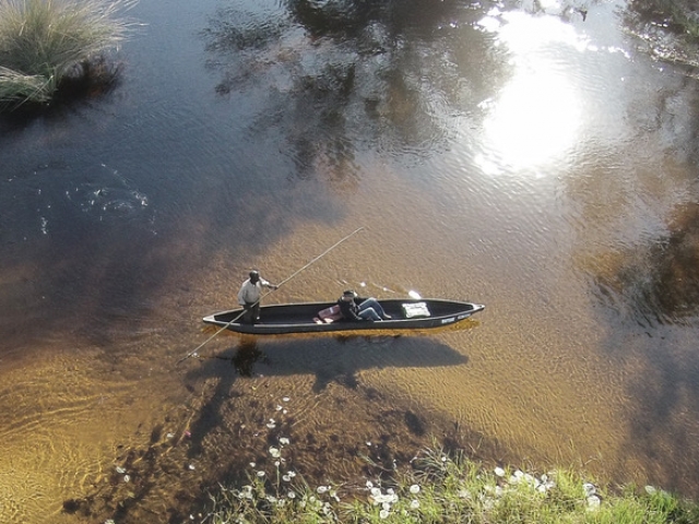 Okavango Delta mokoro trip