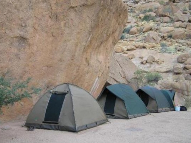 Spitzkoppe bush camping
