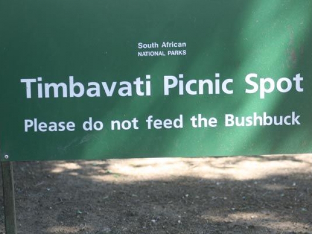 Kruger National Park has a range of excellent picnic spots for you to stop at, stretch you legs and have something to eat