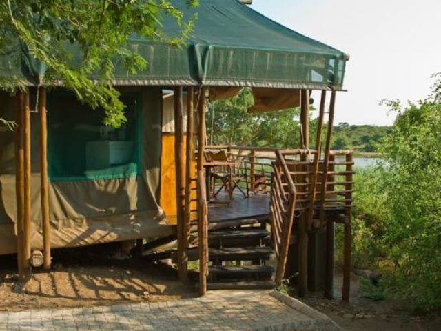 Kruger National Park - Lower Sabie, tented accommodation