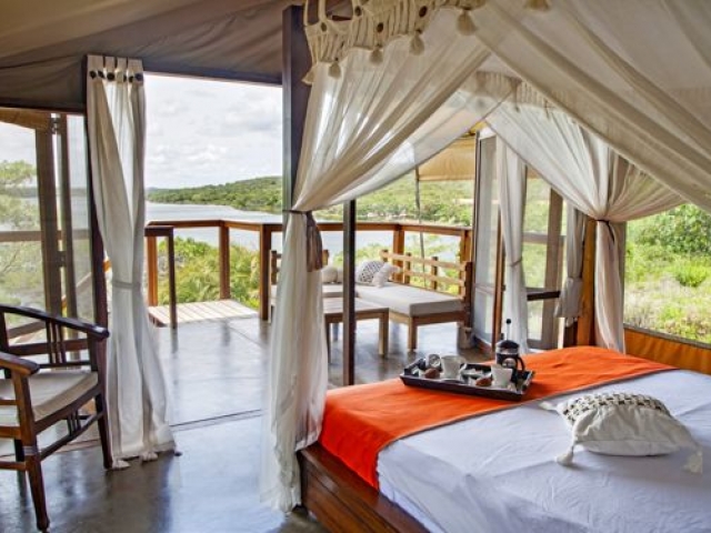 Naara Eco Lodge, tent with view