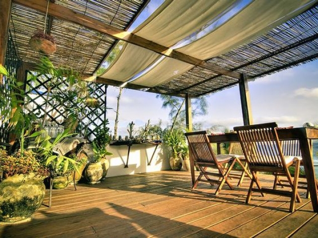 Baia Sonambula Guesthouse, Tofo Beach - Verandah