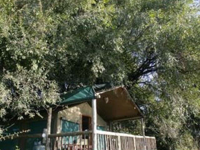 Moremi Crossing, safari tent, Botswana and Zimbabwe