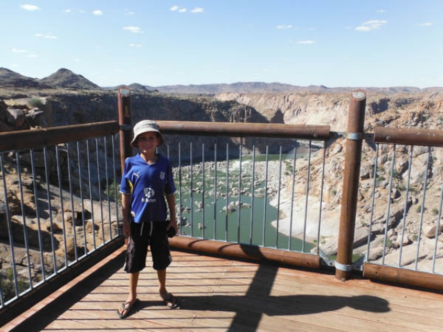 The Orange River, Augrabies Falls, South Africa