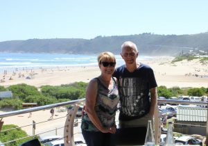 John and Jan at Salinas Restaurant Wilderness
