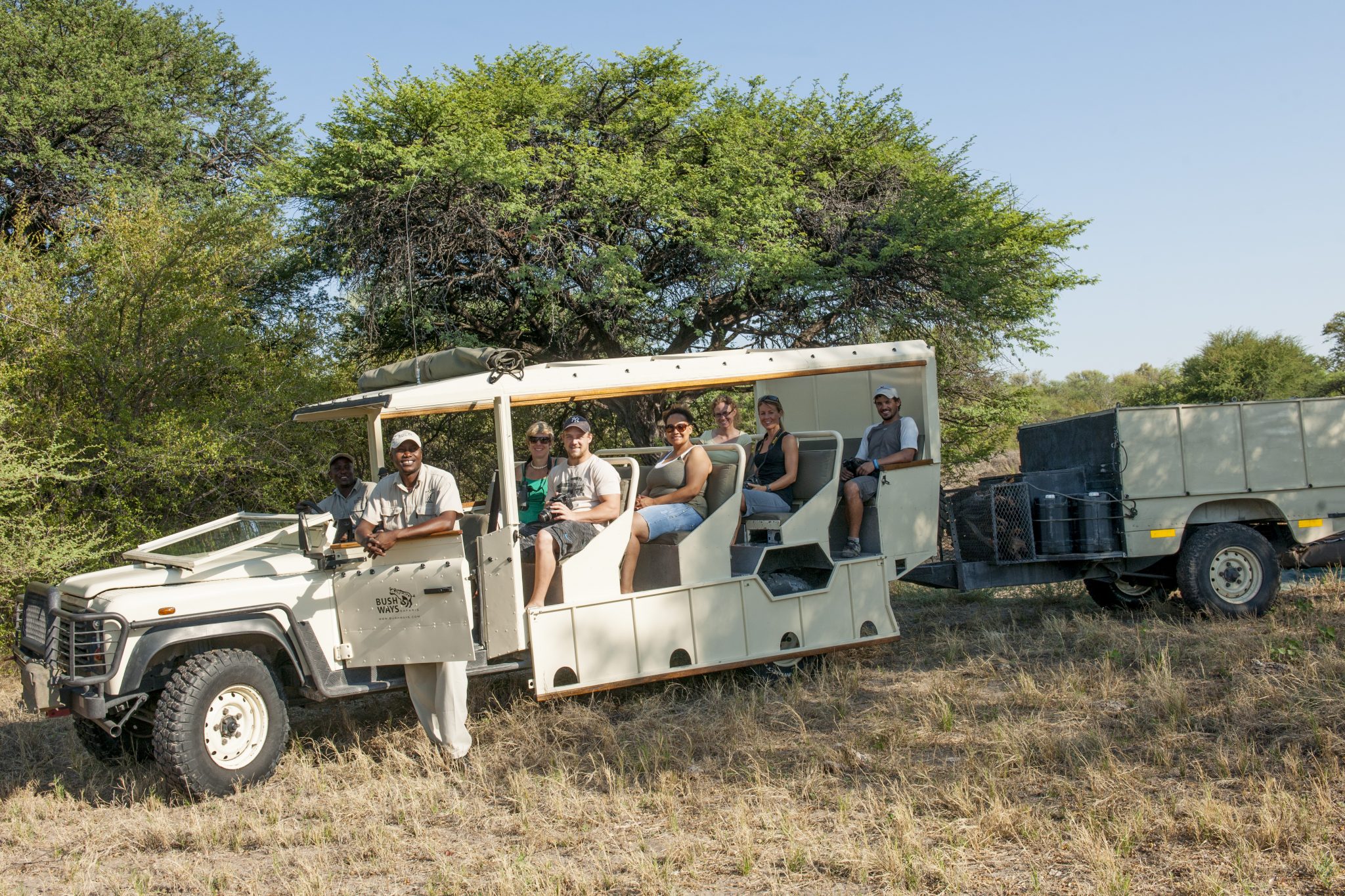 Custom built safari vehicle -  - guided safari Botswana