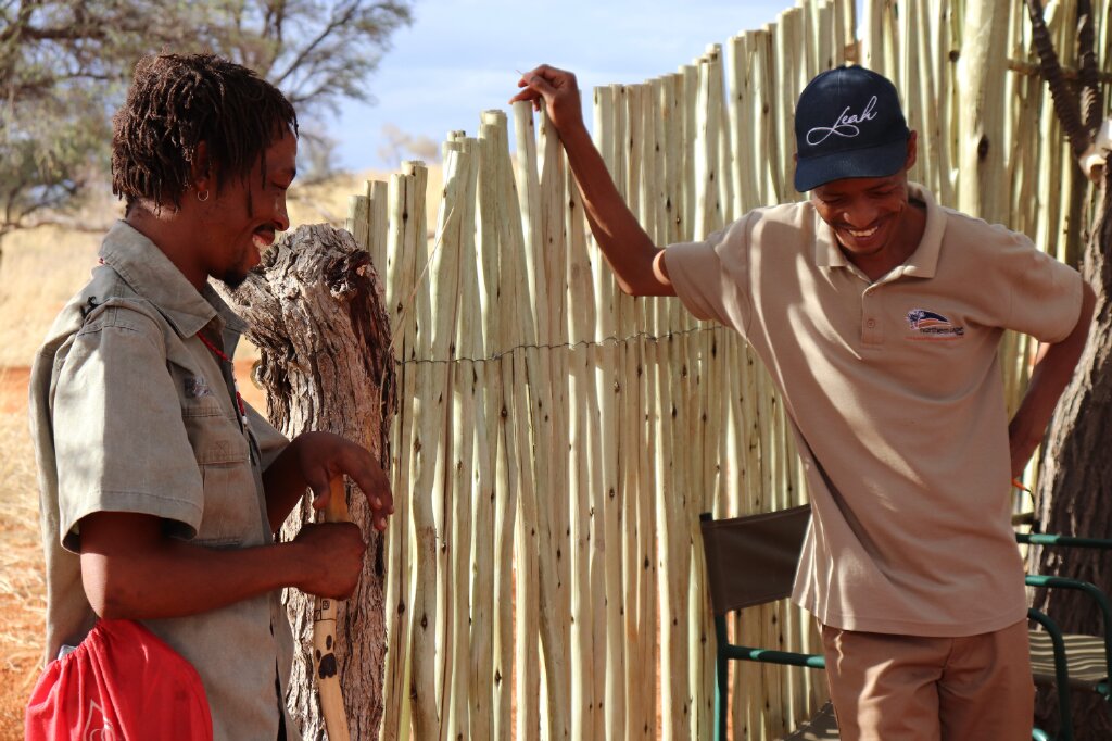 Our wonderful guides Corne and Dirk from the northern Cape