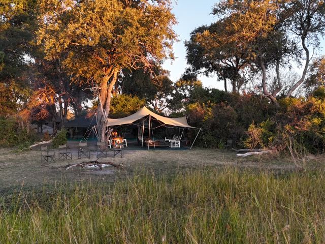 Delta Island Camp Mess Tent