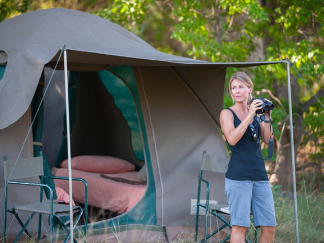 Essential Botswana, Spacious, comfortable tents