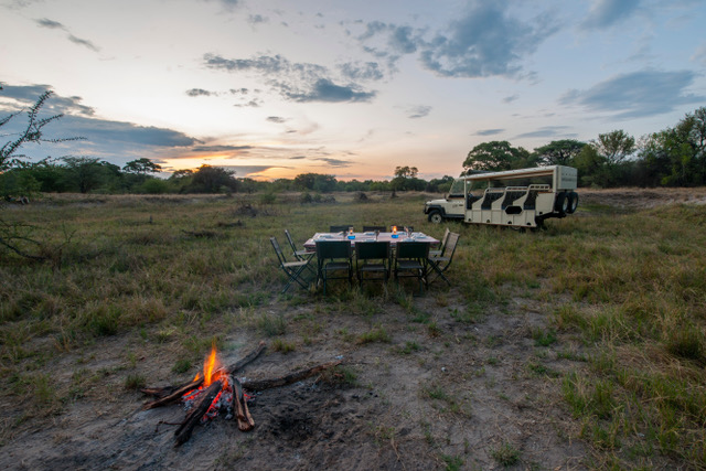 Mobile safari in Botswana