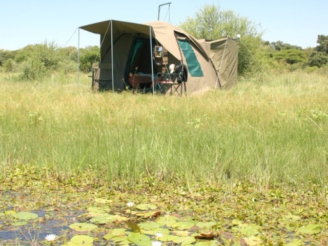 Essential Botswana, private campsites