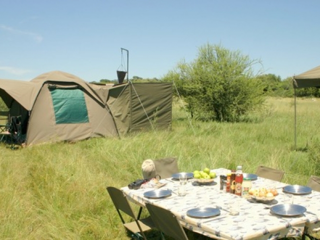 Essential Botswana, private campsites