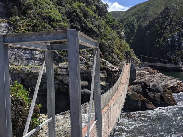 Storms River suspension bridges, Garden Route