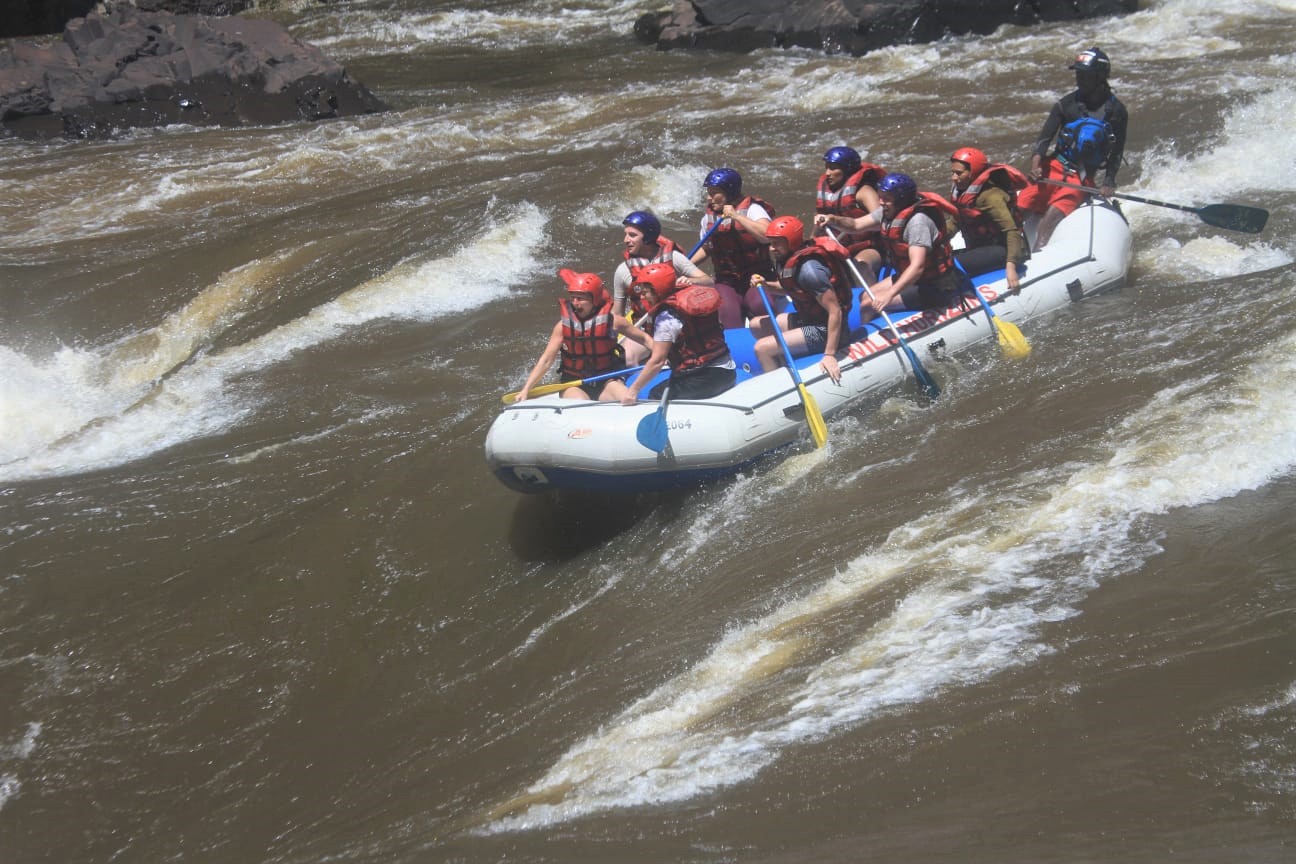 Whitewater rafting Victoria Falls