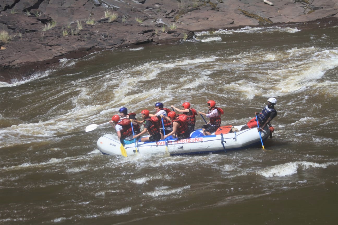 White water rafting, Victoria Falls, Zimbabwe Travel Africa