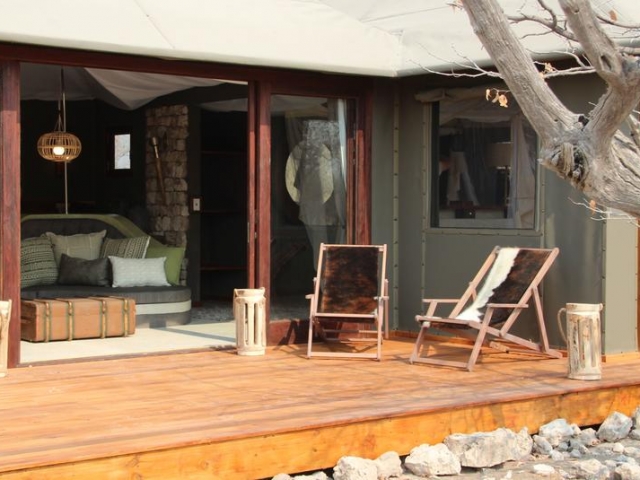 Namibia Wonders - Etosha Oberland Lodge, Safari Tent Deck - Etosha (Upgrade)