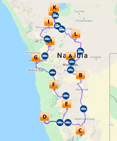 Self-Drive Namibia Wonders