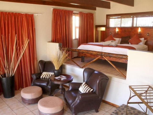 Namibia Wonders - Intu Africa Zebra Lodge - Bedroom, Kalahari (Upgrade)