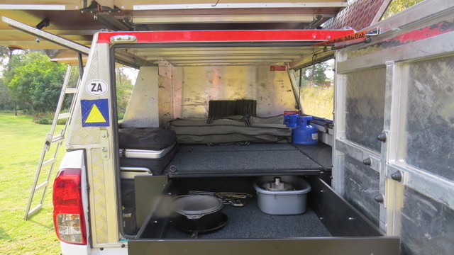 Your vehicle includes all the camping equipment you need!
