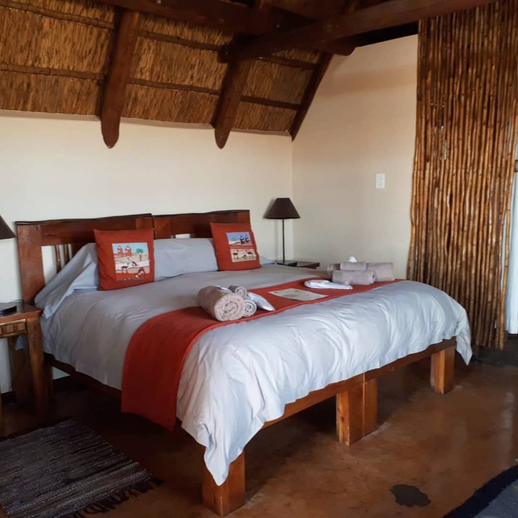 Interior of the lovely rooms at !Xaus Lodge, Kgalagadi Transfrontier Park