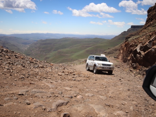 Sani Pass into Lesotho - a 4x4 only adventure!