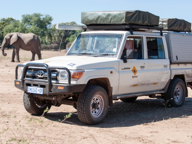 Need a larger vehicle then upgrade to a Landcruiser - Fully equipped camping 4x4 vehicle.