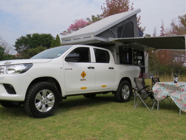 Bushcamper, the ultimate camping 4x4 vehicle - fully equipped for an awesome adventure.