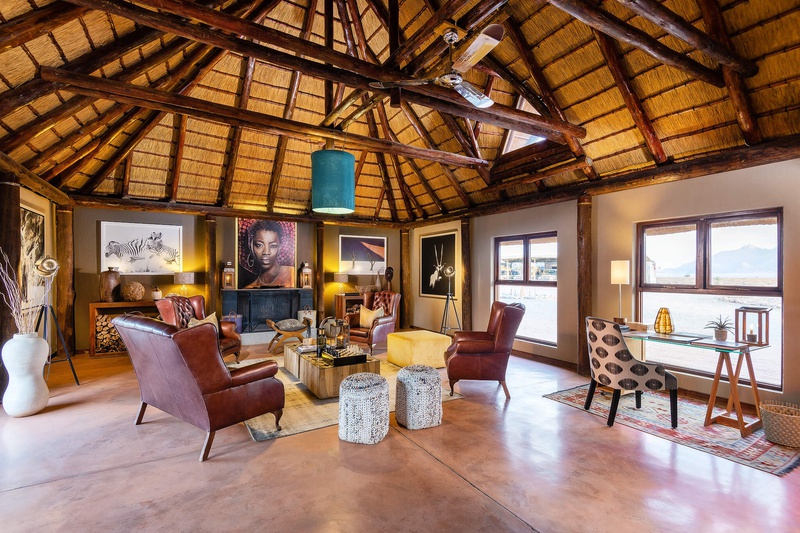 Cape to Windhoek - Hoodia Desert Lodge, Sossusvlei (Upgrade), Lounge area