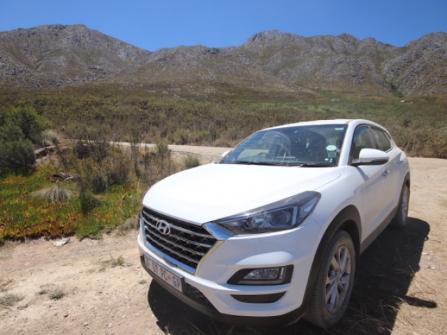 The Swartberg Pass on the Garden Route - traversable with an SUV.