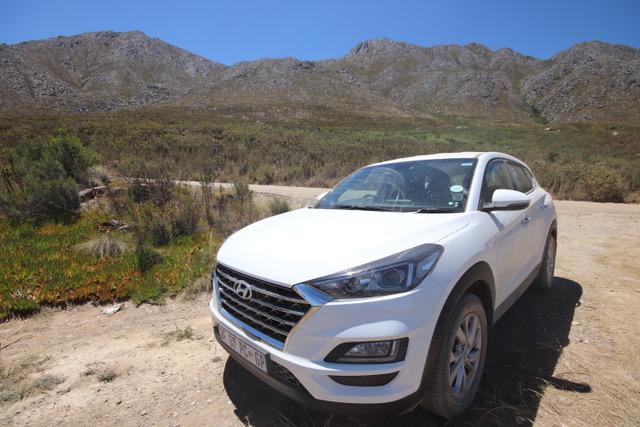 The Swartberg Pass on the Garden Route - traversable with an SUV.
