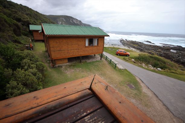 Storms River chalets over looking the dramatic ocean - Southern Africa self-drive accommodation options