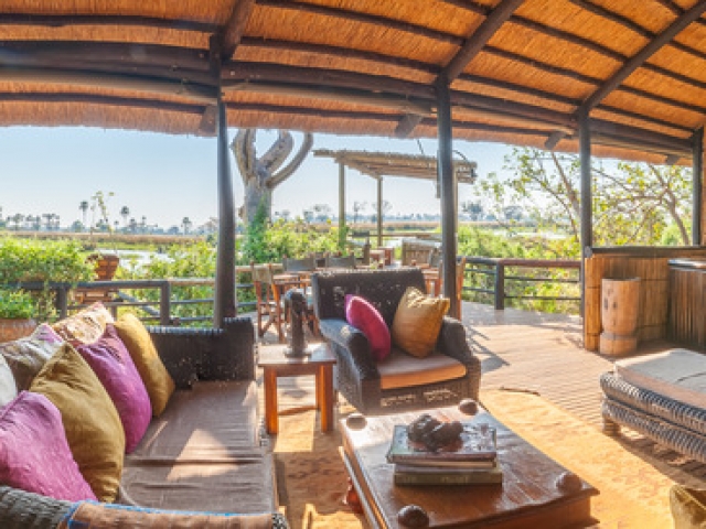 Delta Camp, Okavango Delta Family Tour, lounge