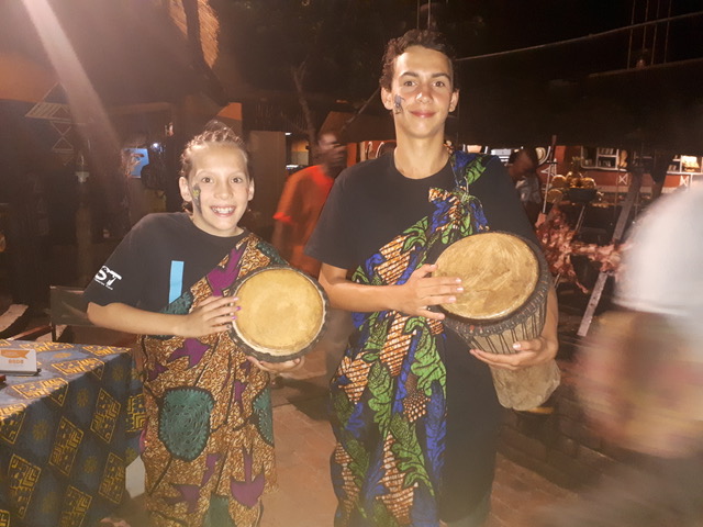 Boma Dinner and Drum show - great for the family