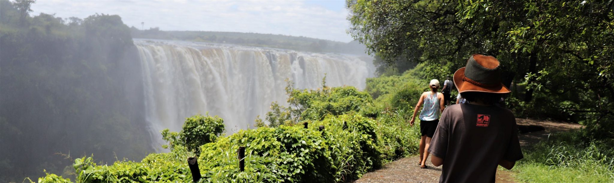 The magnificent Victoria Falls!